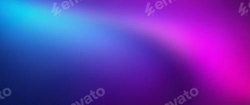 Preview: Neon colors grainy texture purple pink blue gradient background blurred futuristic banner design