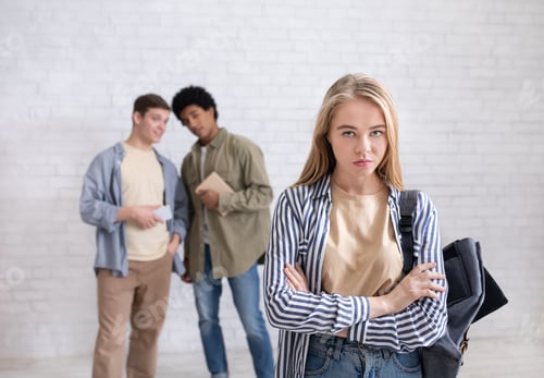 Preview: High school lady being bullied, pressure and humiliation by classmates