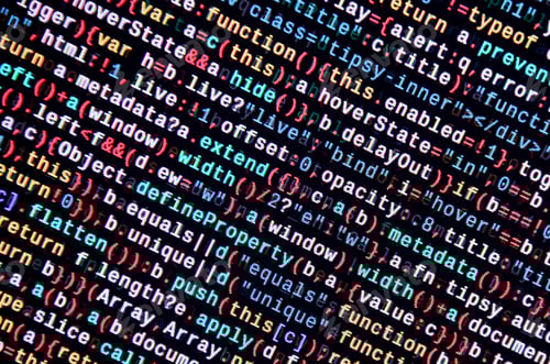 Preview: JavaScript code in text editor