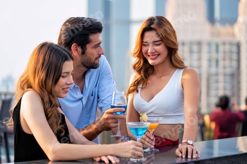 Preview: man invited 2 girl friend for party