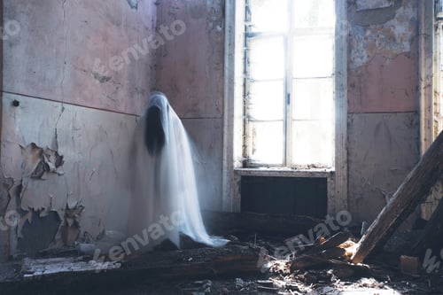 Preview: Scary ghost woman in haunted house