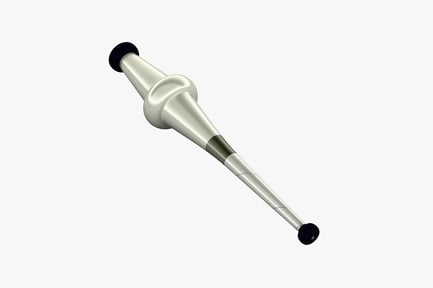 Preview: Pointed cylindrical object with rubber stoppers