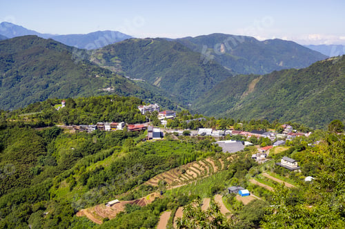 Preview: Village over the mountain in Qingjing of Taiwan