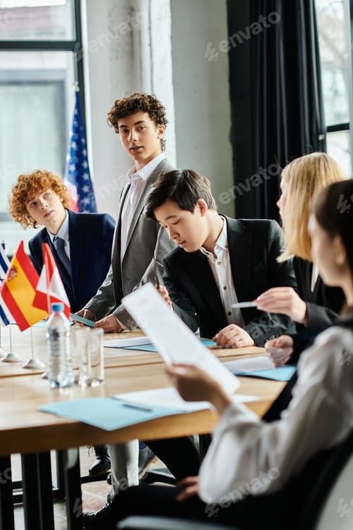 Preview: Teenagers Engage in Diplomacy at Model UN Conference