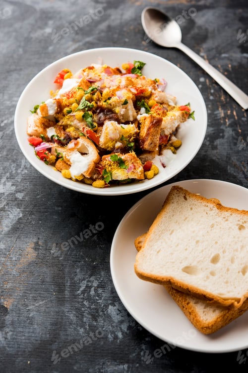 Preview: Indian starter bread chaat or chat