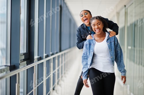 Preview: Two african woman friends