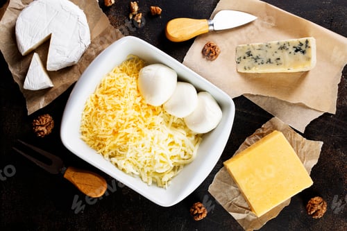 Preview: Different types of cheese
