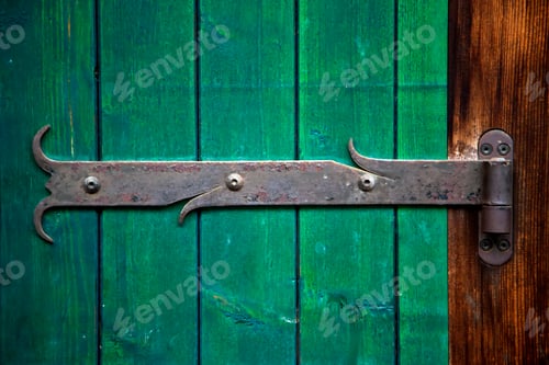 Preview: Old wooden door
