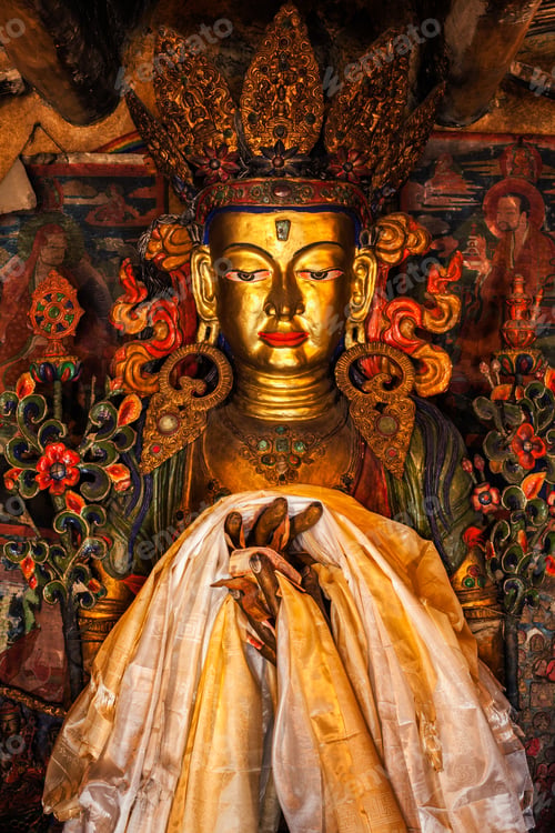 Preview: Maitreya Buddha statue