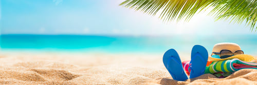 Preview: Vacation on sunny tropical beach