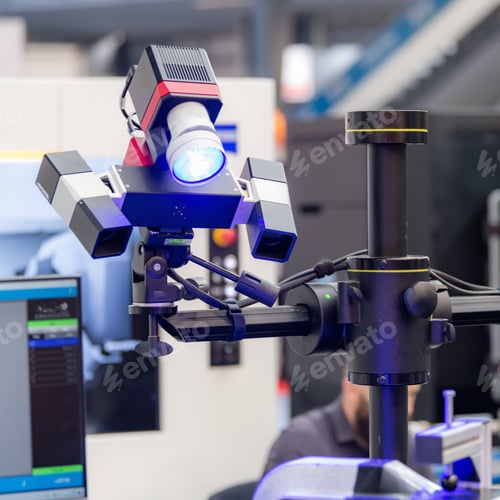 Preview: Scanning box, the optical measuring machine providing fast and precise measurements