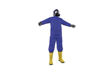 Preview: Figure full-body protective suit and boots