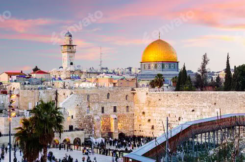 Preview: Old Jerusalem, Israel at Dusk