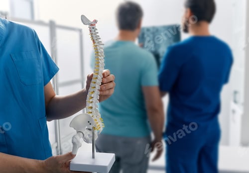 Preview: Complex examination and treatment of back pain with examination and MRI of spine in neurological