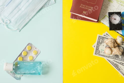 Visualização: Pare de viajar para lugares perigosos para evitar o coronavírus.