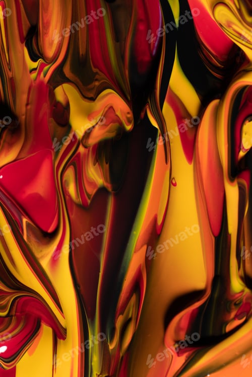 Preview: Mix of thick fresh paint