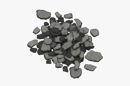 Preview: Medium Asphalt Road Debris Pile