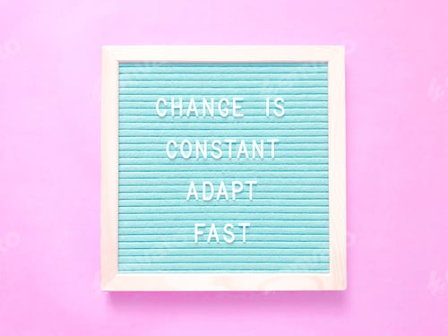 Preview: Change is constant. Adapt fast. Quote. Quotes.