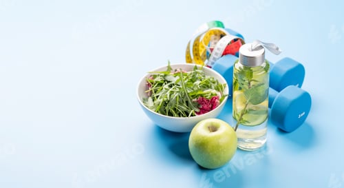 Vista previa: Healthy lifestyle, sport and diet concept