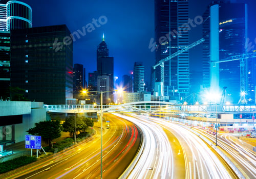 Preview: Busy traffic in Hong Kong
