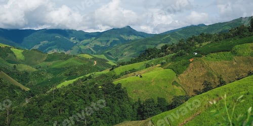 Preview: A beautiful mountain view in northern Thailand