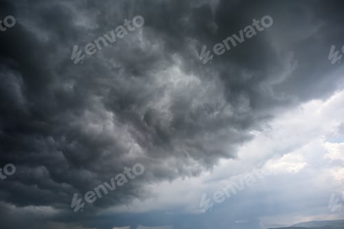 Preview: Dark rainy clouds.