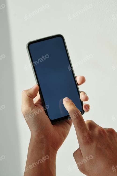 Preview: Man Using Mobile App