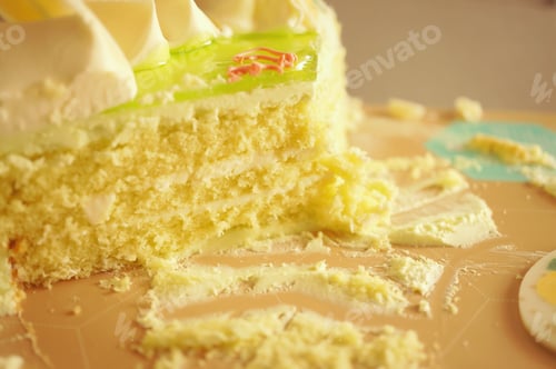 Preview: Cream Cake Background