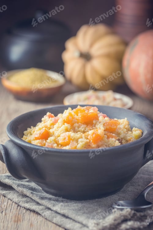 Preview: Millet with sweet pumpkin