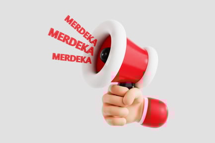 Preview: 3D Indonesia Independence Megaphone