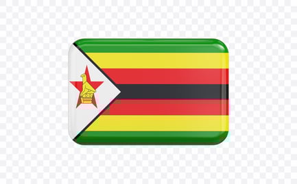 Preview: Zimbabwe Flag Banner