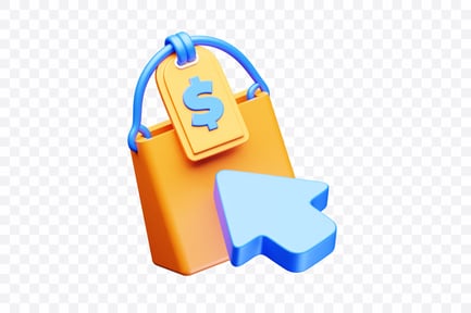 Preview: Paper Shopping Bag With Badge