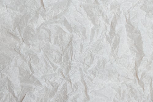 Visualização: Fundo de textura de papel amassado branco