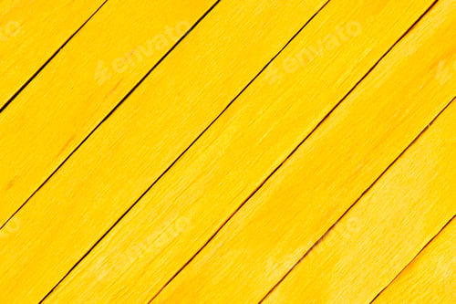 Preview: Colored Yellow wooden textured planks background.