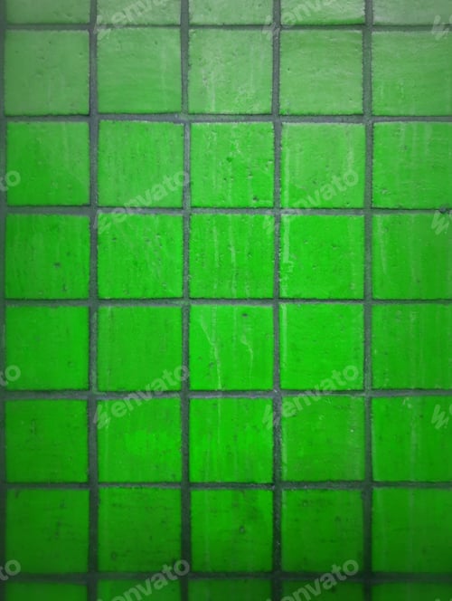 Preview: green tile background