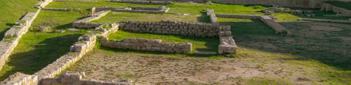 Preview: Panoramic shot of ancient Roman villa remains in Nin, Croatia