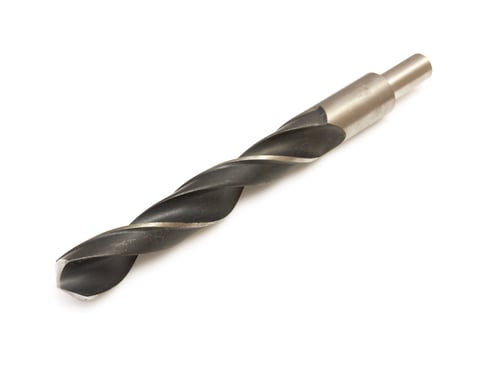 Preview: Close-up of a Metal Twist Drill Bit