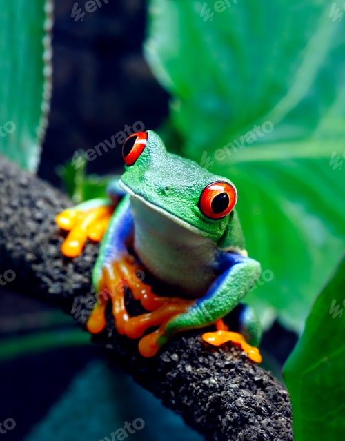 Preview: Red Eyed Tree Frog