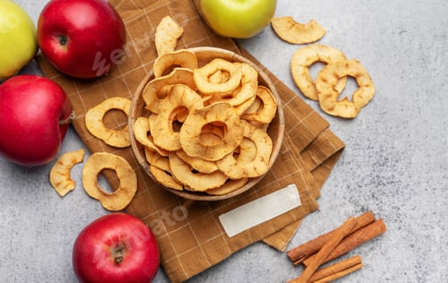 Preview: Dried apple chips