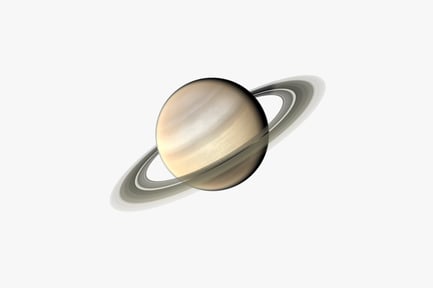 Preview: Saturn with rings