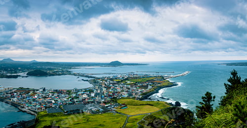 Preview: Landscape view of ocean in Jeju island