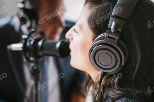 Preview: Business podcast recording