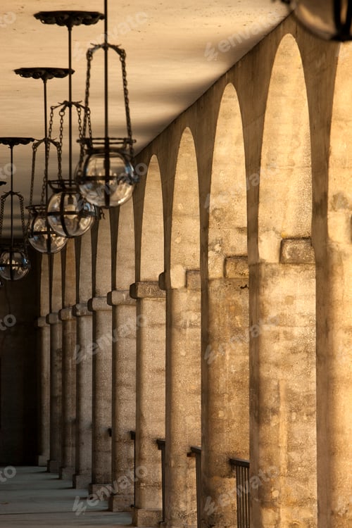 Preview: Colonnade at the Lightner Museum, Florida.
