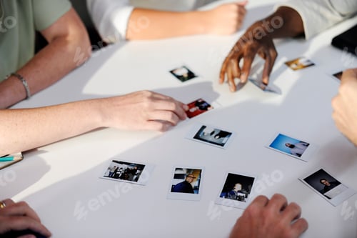 Preview: People Looking Choosing at Colleagues Photo