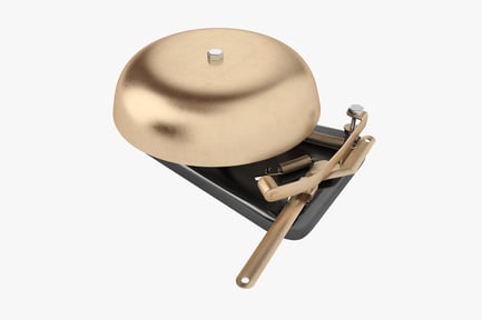 Visualização: Sino de boxe de latão vintage