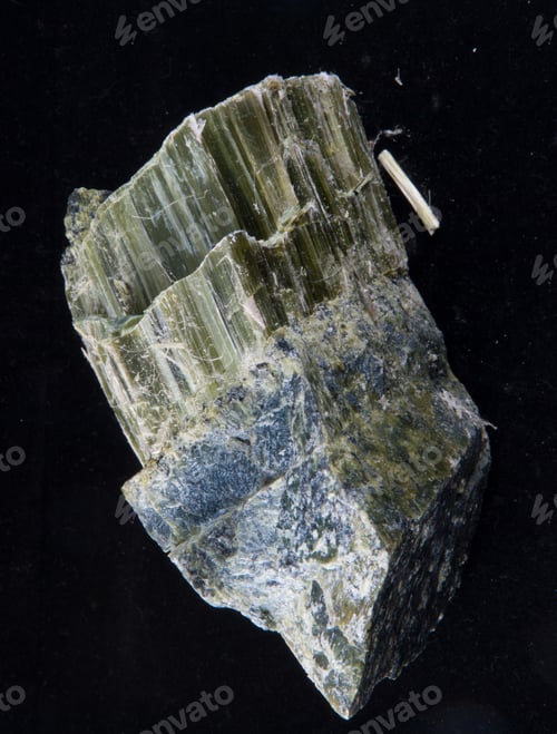 Preview: asbestos fibers mineral sample