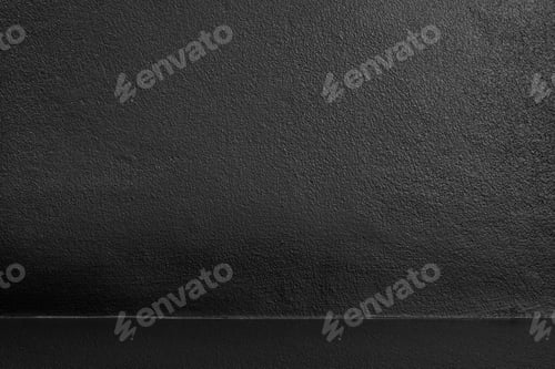 Preview: Black interior cement wall room background