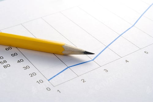 Preview: pencil and graph