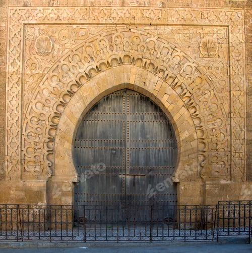 Preview: Old moroccan door