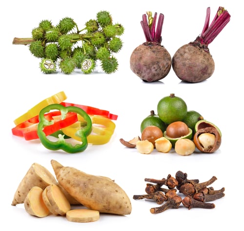 Preview: Spice cloves, Sliced pepper, Sweet potato, macadamia, Beetroot,